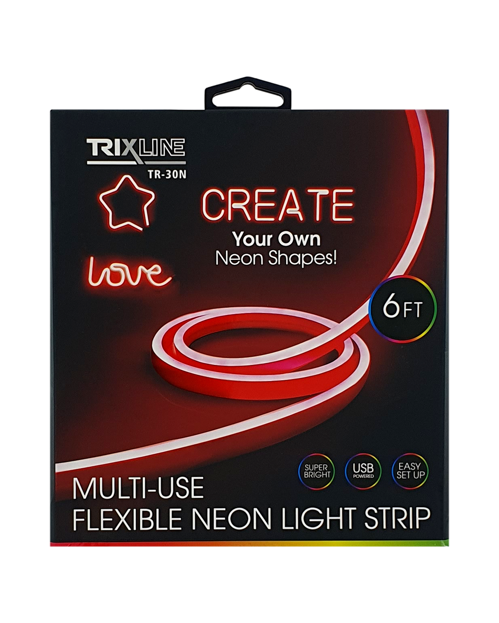 TR-30N NEON piros 1.8m LED szalag -USB-n Trixline TR-30N NEON piros 1.8m LED szalag -USB-n Trixline