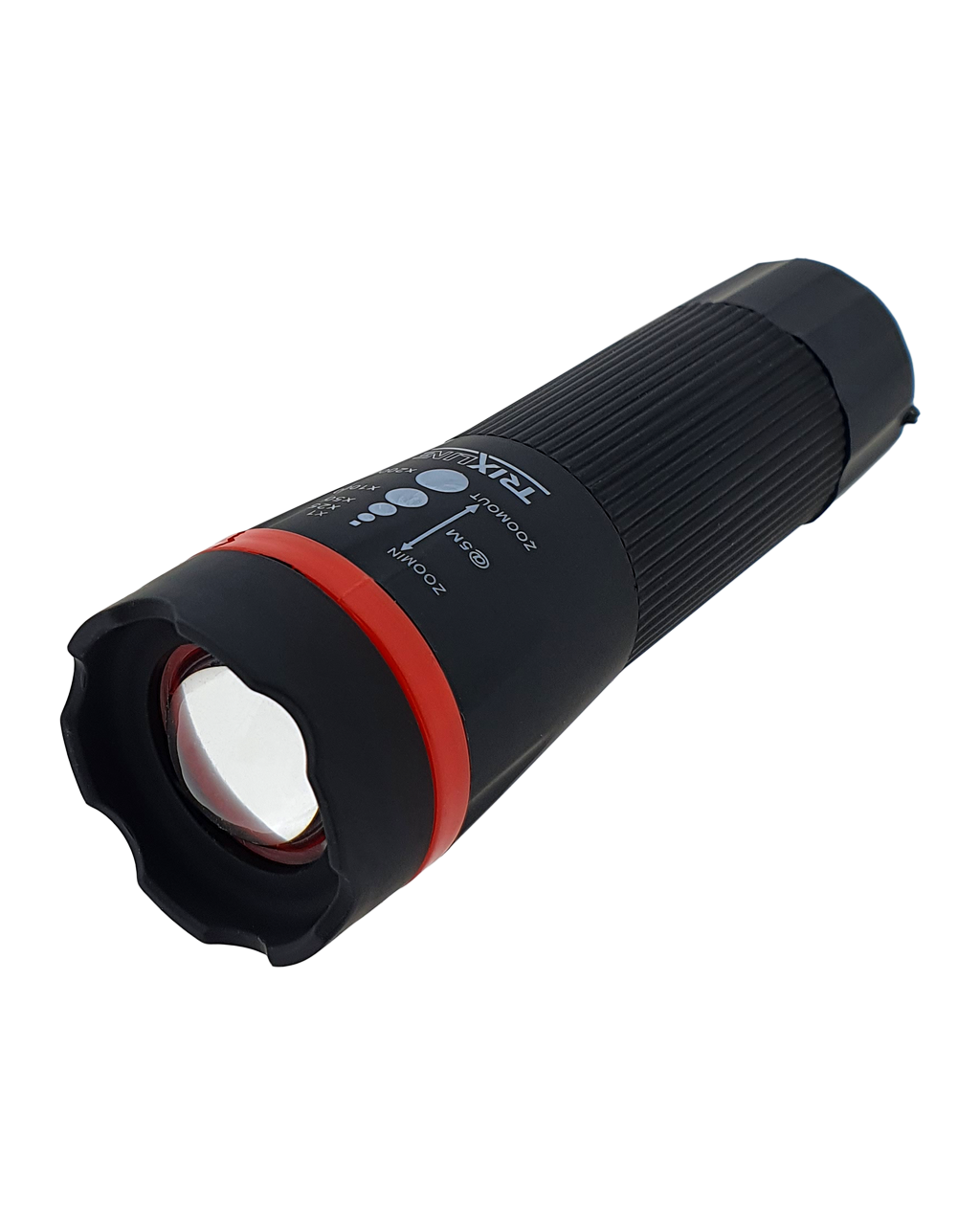 TR 310R piros LED kézi zseblámpa zoommal, ABS/1W TR 310R piros LED kézi zseblámpa zoommal, ABS/1W
