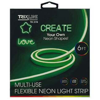 TR-31N NEON zöld 1,8 m  LED szalag – USB-n Trixline