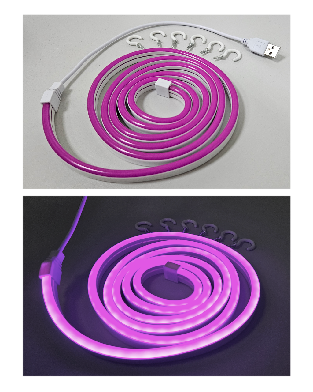 TR-33N NEON lila 1,8 m LED szalag – USB-n Trixline TR-33N NEON lila 1,8 m LED szalag – USB-n Trixline