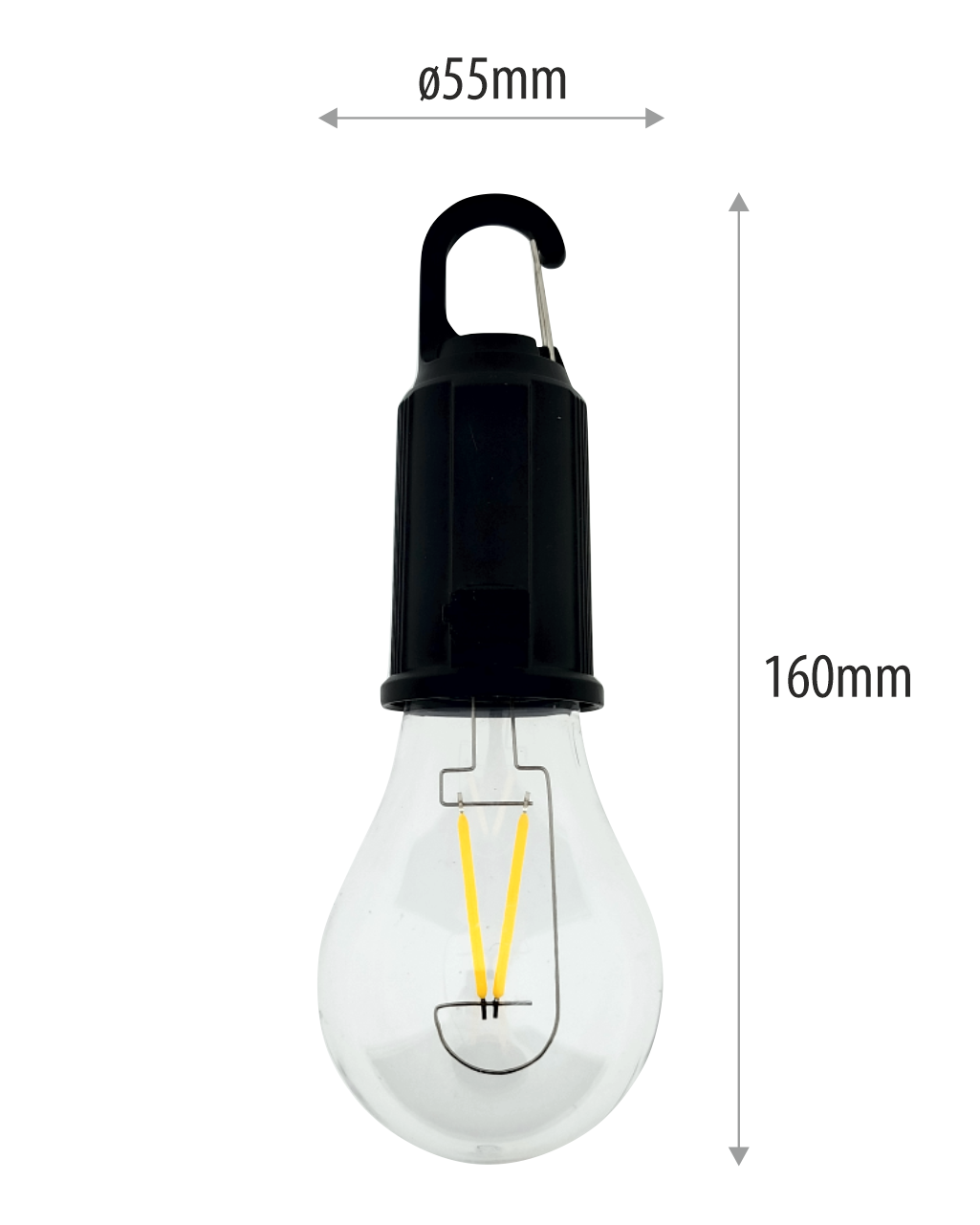 TR-348M LED izzo USB töltéssel 3W 3000K Trixline - Image 2