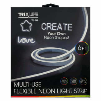TR-34N NEON  fehér 1,8 m LED szalag - USB-n Trixline