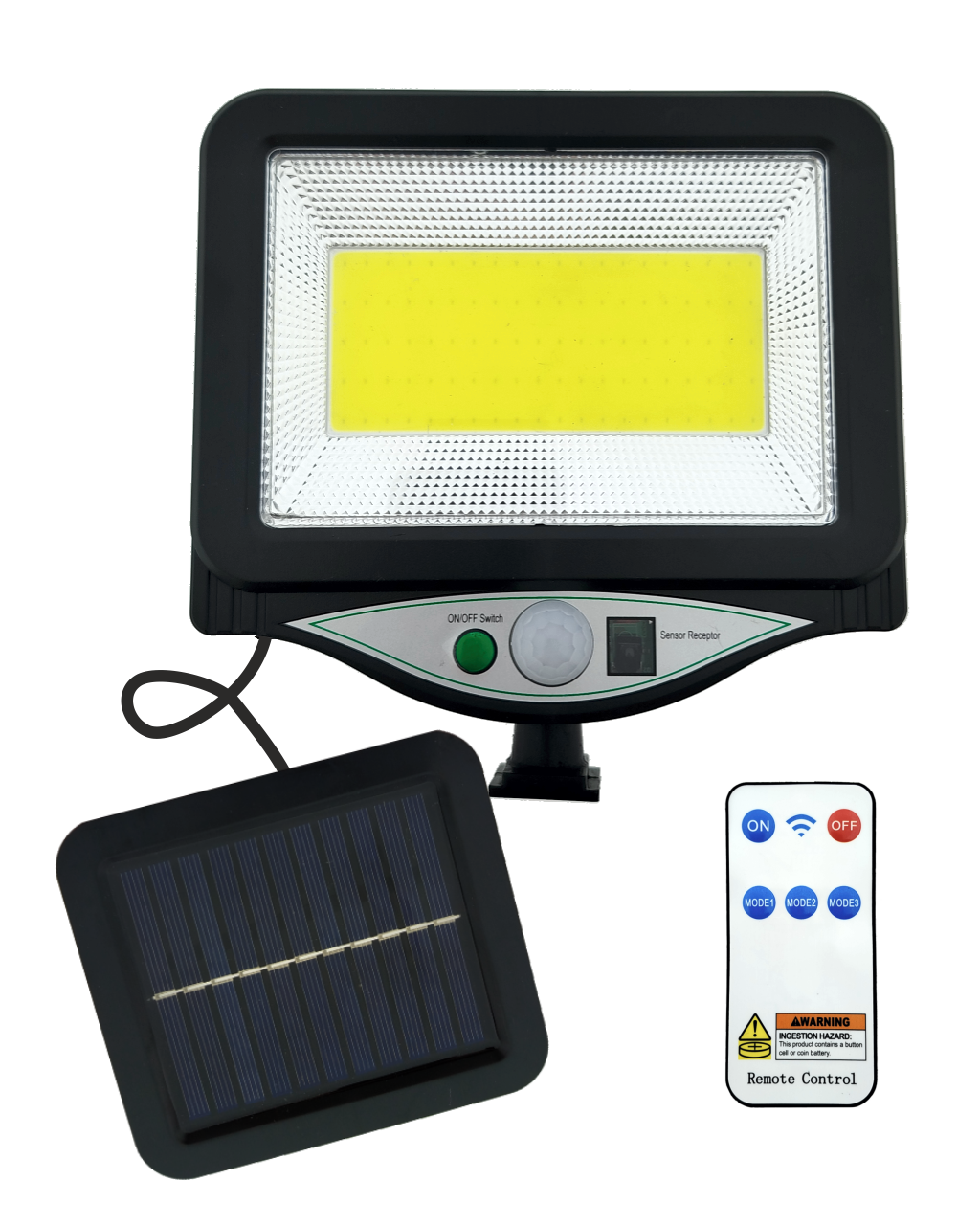 TRIXLINE TR 377S LED napelemes lámpa 7W mozgásérzékelős - Image 3