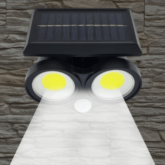 TR378S LED napelemes lámpa 10W  mozgásérzékelővel TRIXLINE