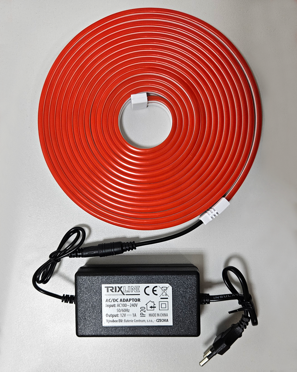 TR-40NA NEON piros 5m LED szalag - Trixline tolgatba - Image 3