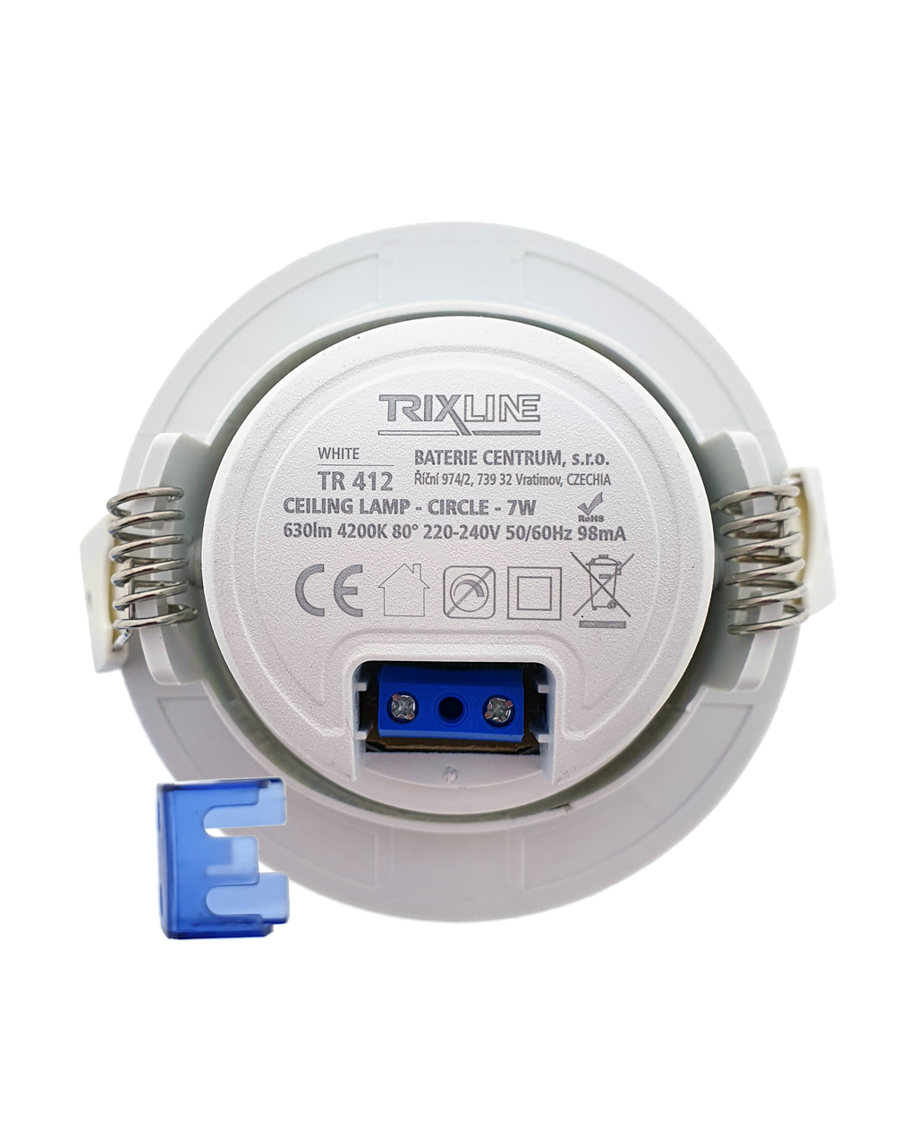 TR 412 LED spotlámpa 7W – kerek / 9451 Fehér TRIXLINE TR 412 LED spotlámpa 7W – kerek / 9451 Fehér TRIXLINE