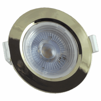 TR 413 LED spotlámpa 7W - kerek / 9482 Arany TRIXLINE