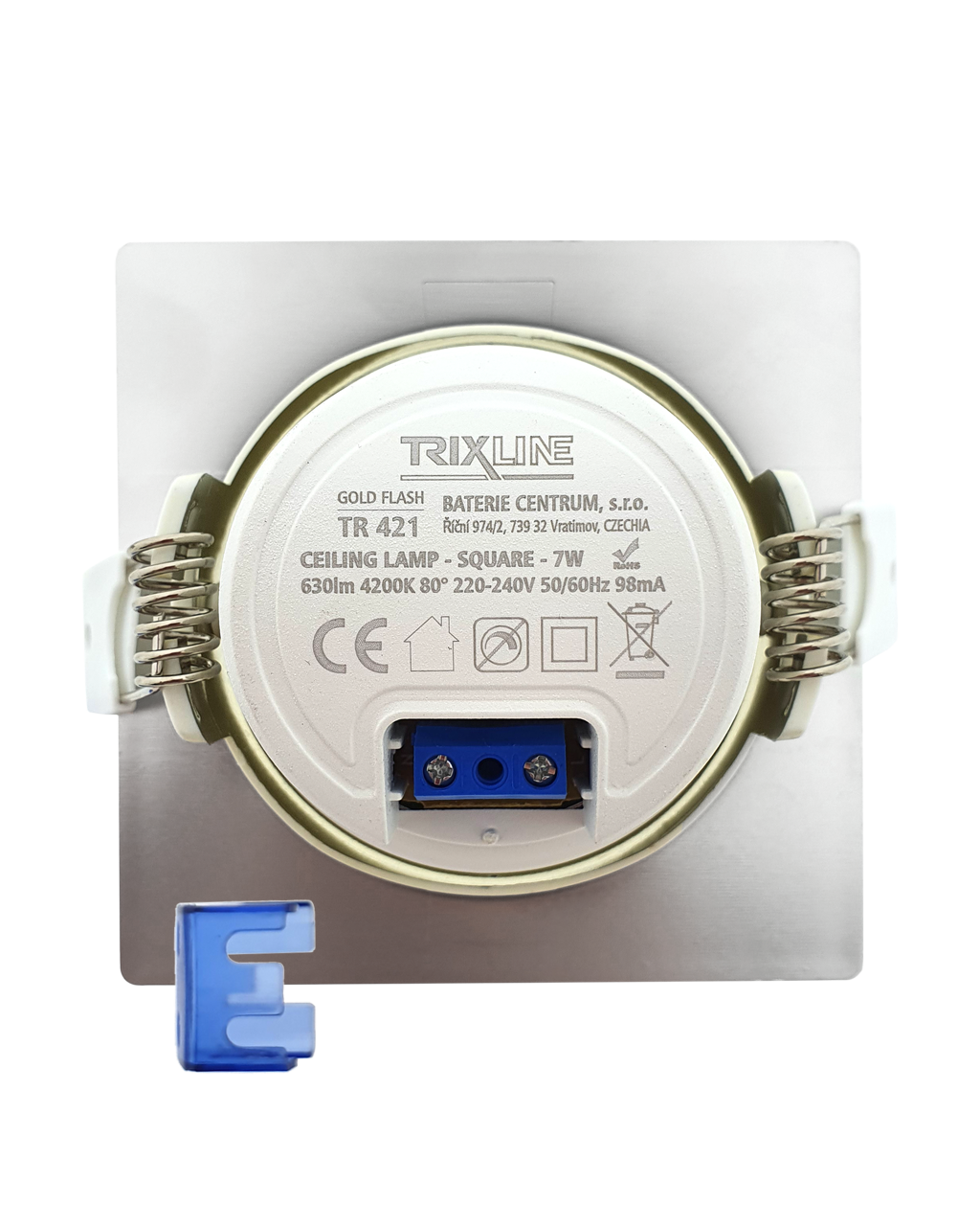 TR 421 LED spotlámpa 7W TRIXLINE Mennyezeti Arany - Image 3