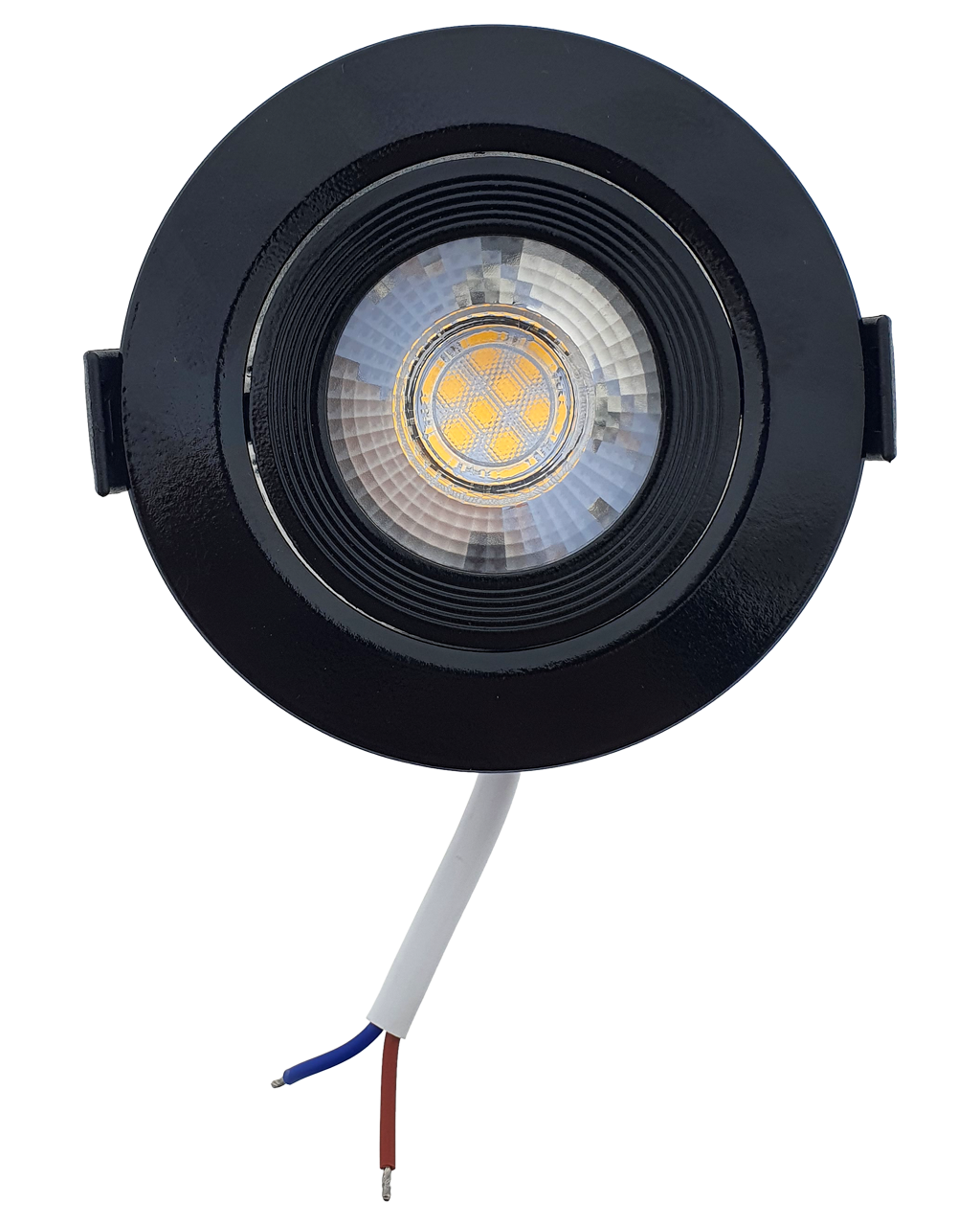 TR 425 LED spotlámpa 7W - kerek / 9666 Fekete TRIXLINE