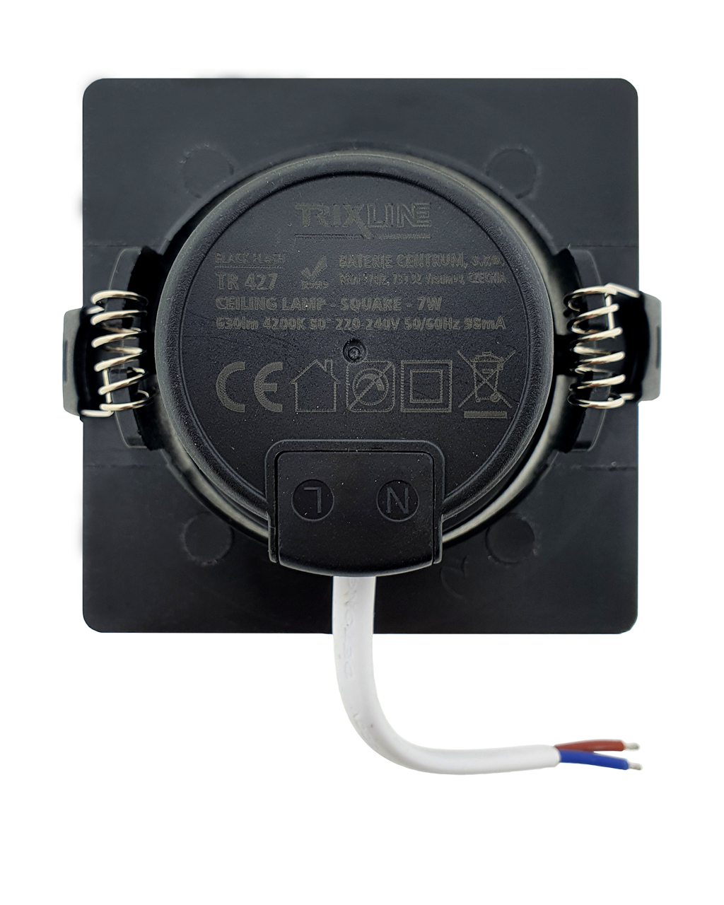 TR 427 LED spotlámpa 7W TRIXLINE Mennyezeti Fekete - Image 3