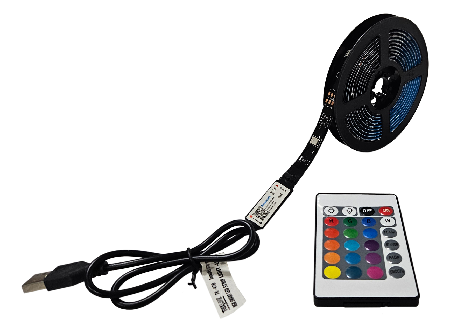 TR-47B 2m intelligens RGB LED szalag Trixline TR-47B 2m intelligens RGB LED szalag Trixline