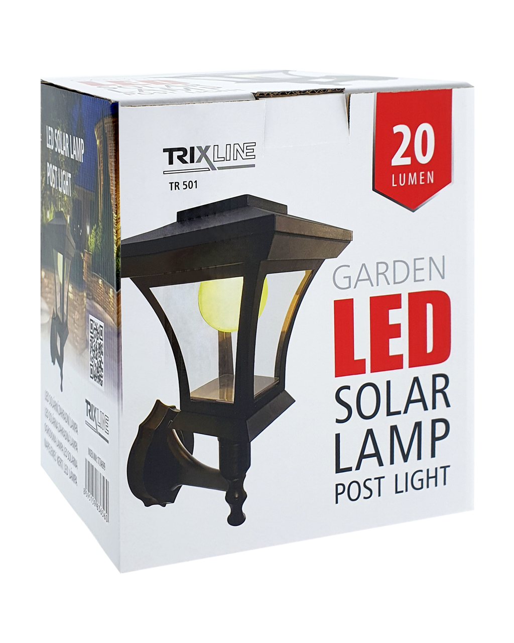 TR 501 LED dekoratív napelemes függőlámpa Trixline TR 501 LED dekoratív napelemes függőlámpa Trixline