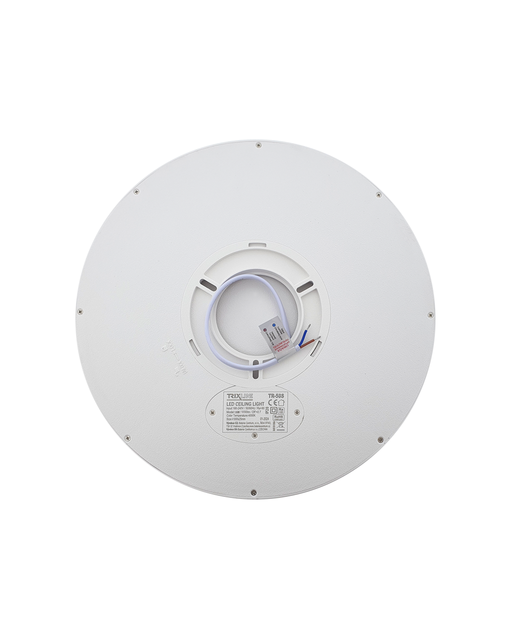 TR-50S LED 18W 1850lm 4000K ø23cm/kerek fehér Trixline mennyezeti lámpa - Image 4