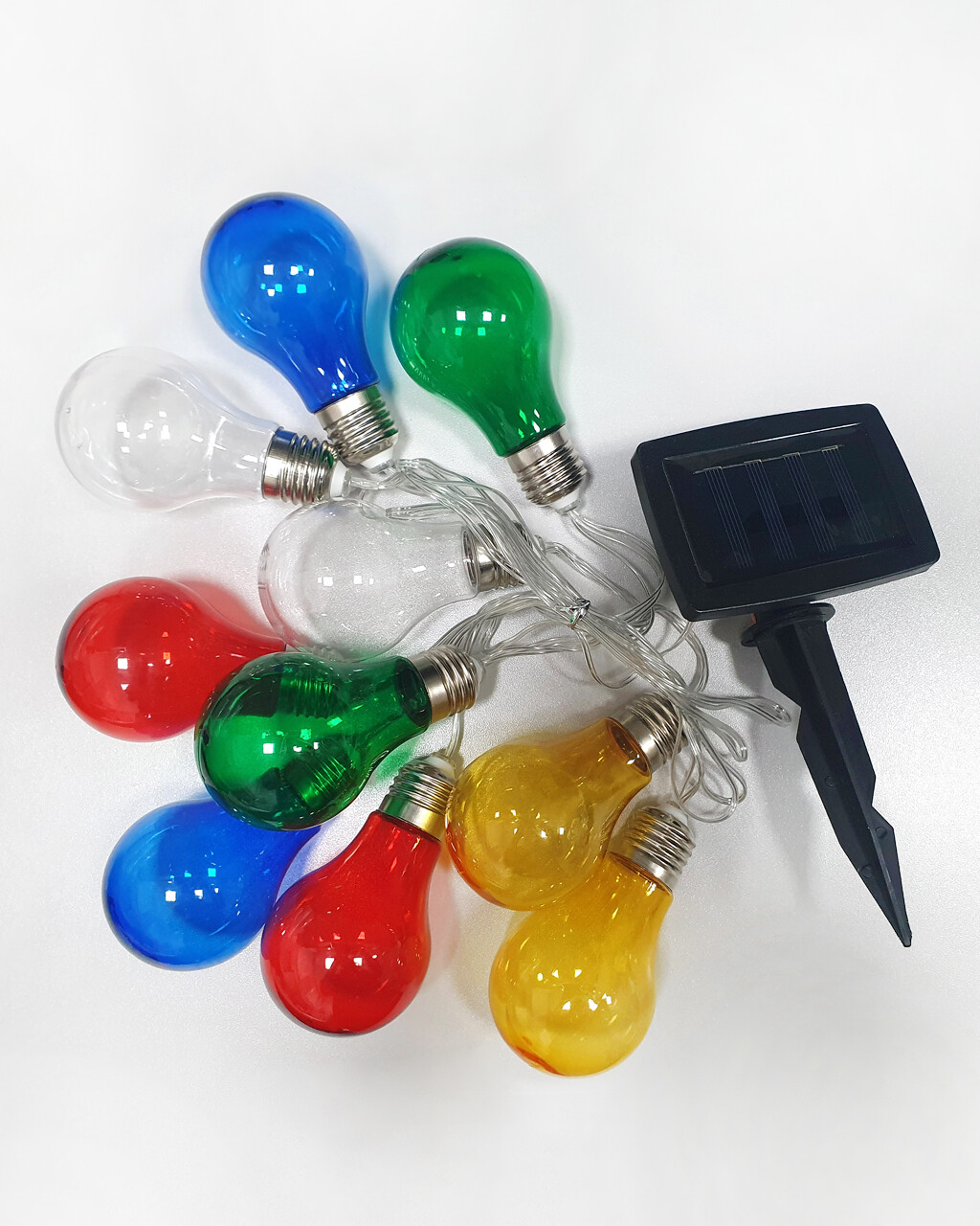 Dekoratív TR-590 10 db-os LED kültéri fényfüzér 2 m többszínű IP44 Trixline - Image 2