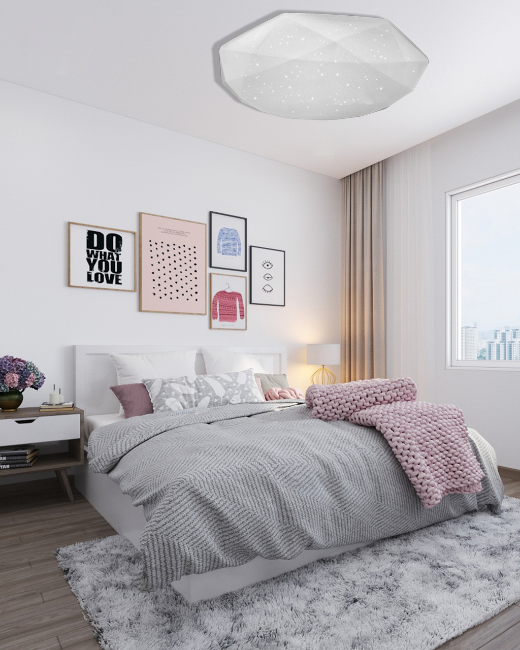 TR-600C – INDUS 60W 5700lm ø58cm CCT + Trixline vezérlő TR-600C – INDUS 60W 5700lm ø58cm CCT + Trixline vezérlő