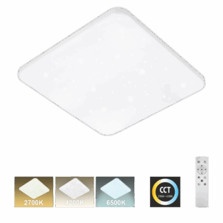 TR-604S - FLORA 36W 3420lm 43x43cm CCT + Trixline vezérlő