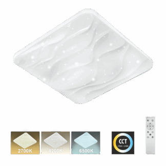 TR-609S - NERIS 36W 3420lm 43x43cm CCT + Trixline vezérlő