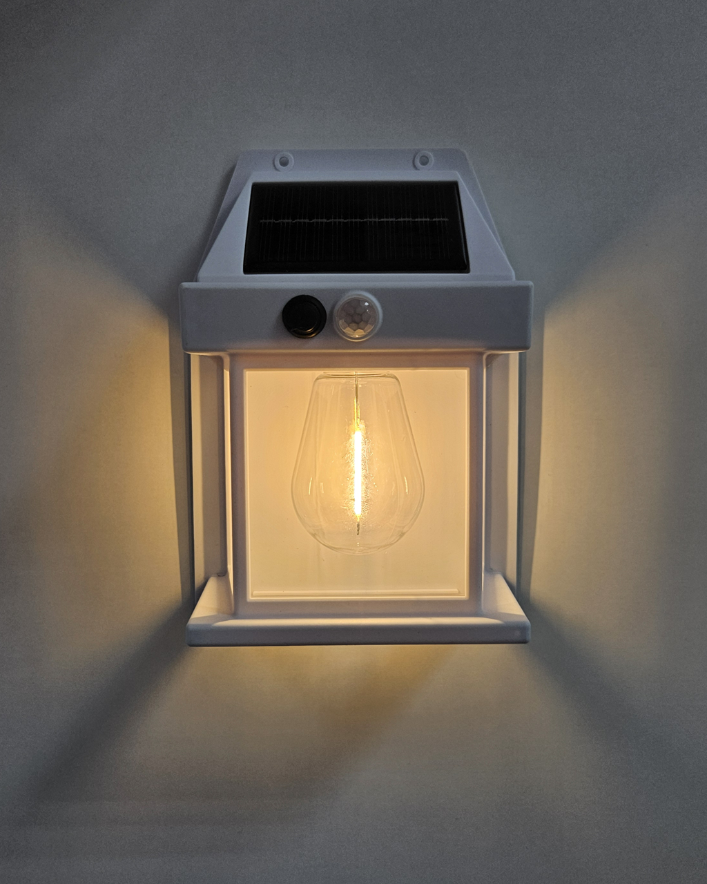 TR-63 LED napelemes fali lámpa községekkel – fehér Trixline TR-63 LED napelemes fali lámpa községekkel – fehér Trixline