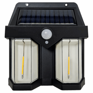 TR- 64 LED napelemes fali lámpa svetsökösövel - fekete Trixline