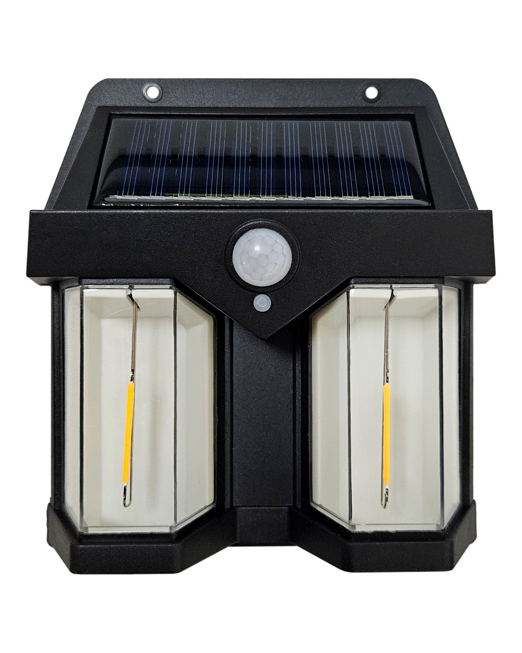 TR- 64 LED napelemes fali lámpa svetsökösövel - fekete Trixline