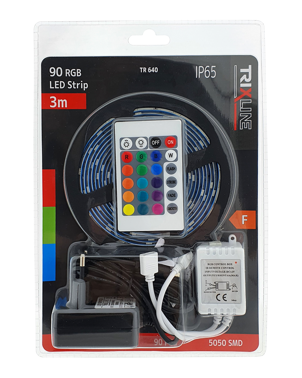 TR 640 LED szalag 90 RGB TRIXLINE