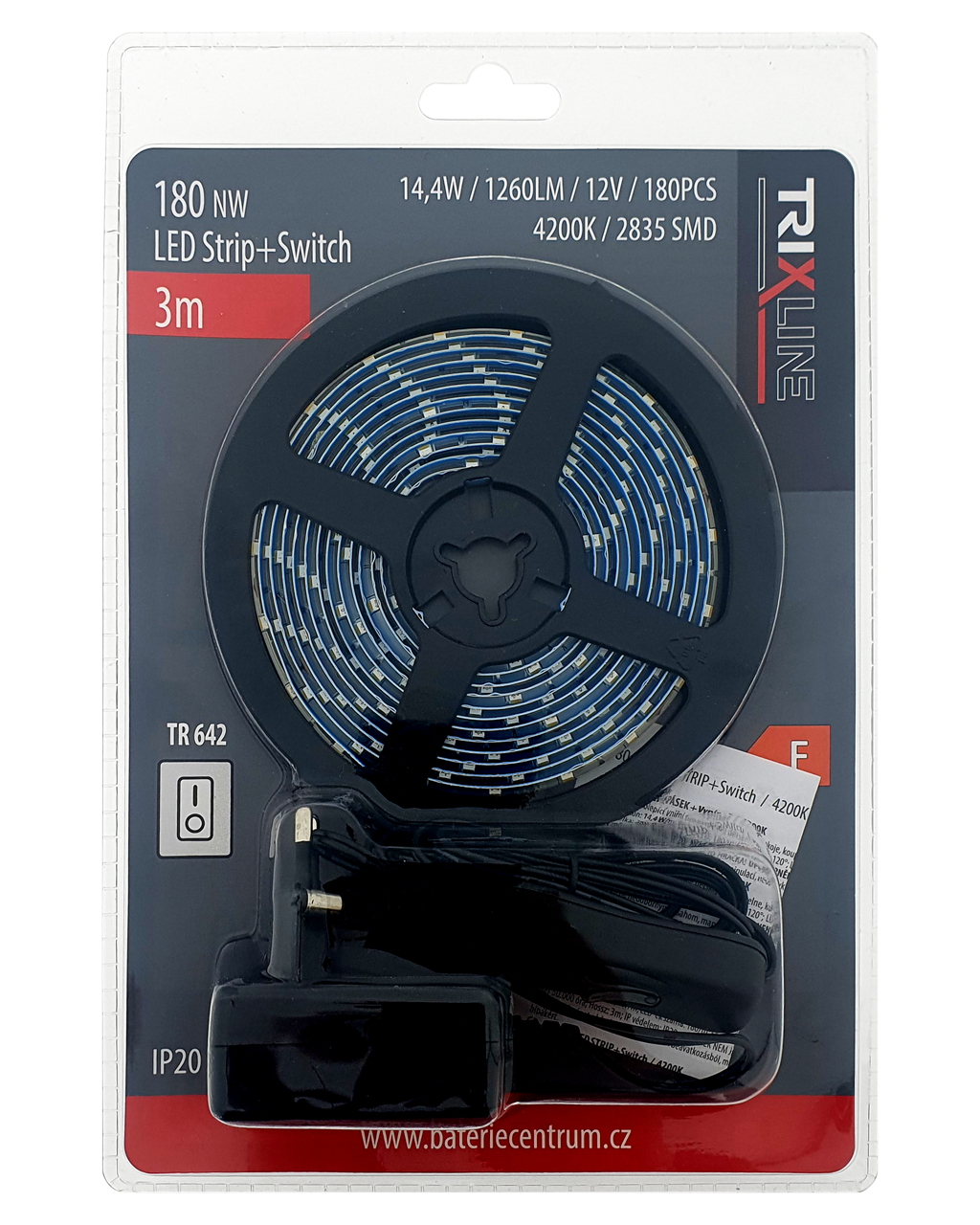 TR 642 4200K/ 3m LED szalag 180 NW TRIXLINE TR 642 4200K/ 3m LED szalag 180 NW TRIXLINE