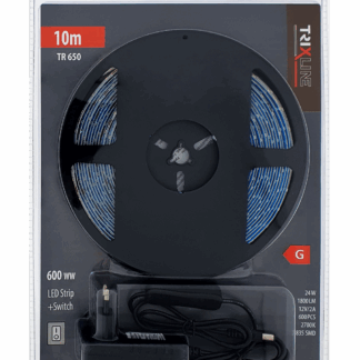 TR 650 LED szalag 24W 2700K 10m kapcsolóüzemű, Trixline gyártmány