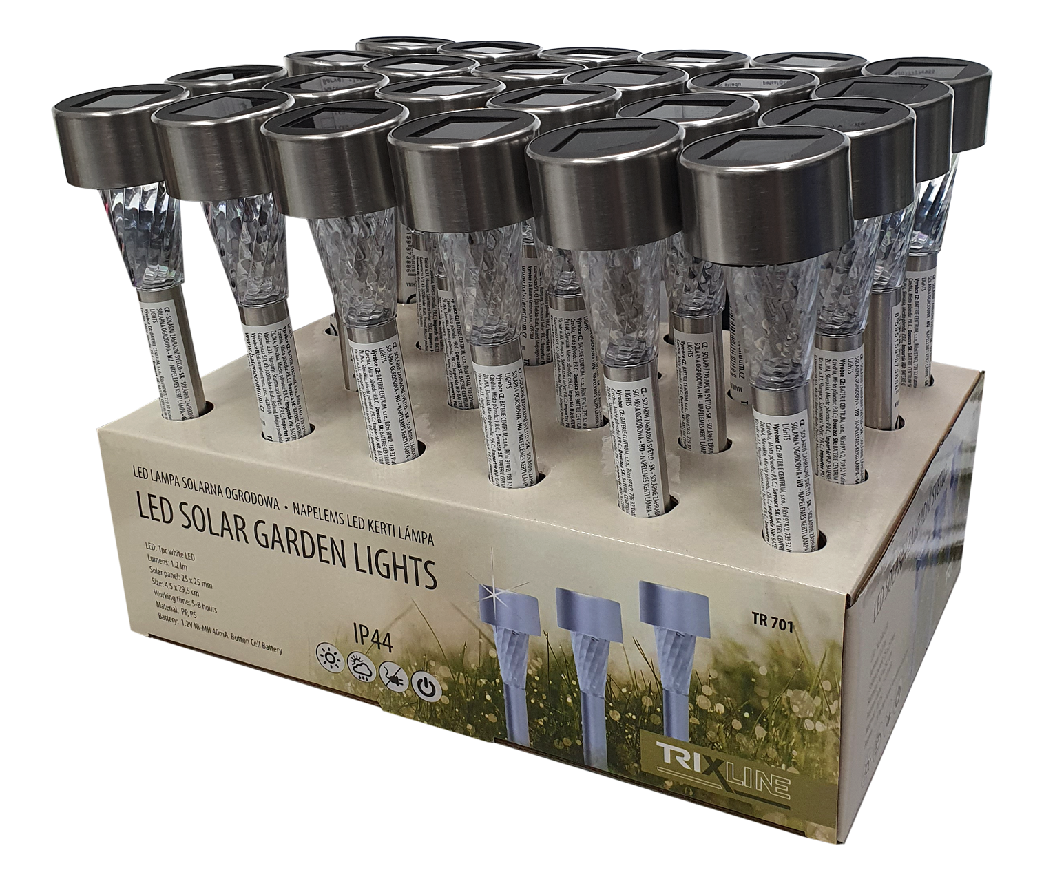 TRIXLINE TR 701 napelemes kerti lámpa - Image 2