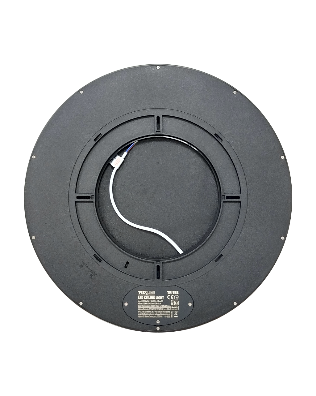 Mennyezeti TR-79S-32W LED lámpa 3CCT 3400lm ø40x2.5cm Trixline - Image 4