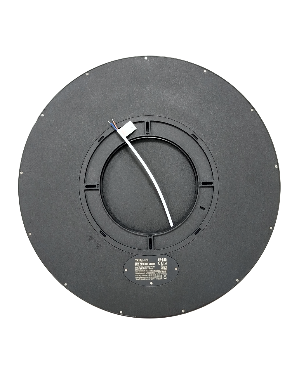 Mennyezeti TR-83S-40W LED lámpa 3CCT 4300lm ø50x2,7cm Trixline - Image 3