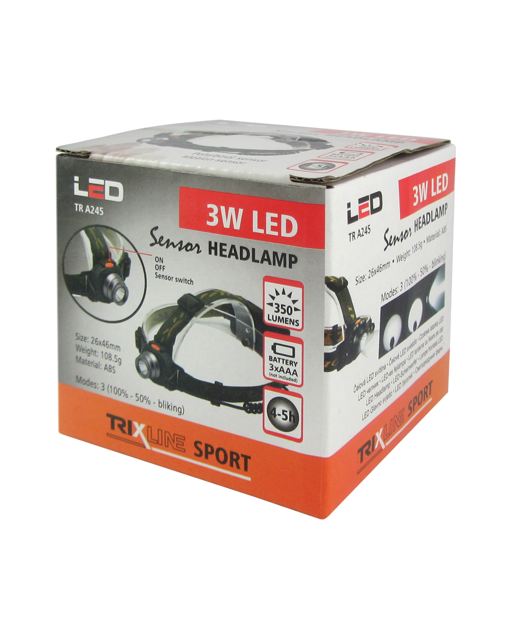 TRIXLINE BC TR 245 LED szenzoros zseblámpa - Image 2