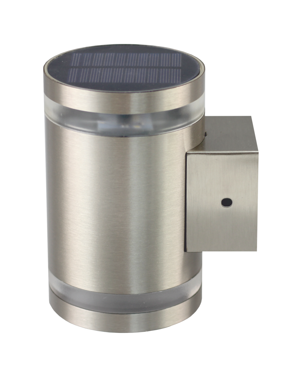 TRIXLINE HD - 370S Napelemes fali lámpa ezüst