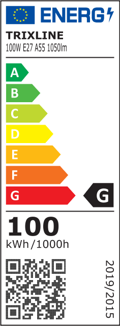 Trixline 100W, A55, E27, 2700K speciális izzó Trixline 100W, A55, E27, 2700K speciális izzó