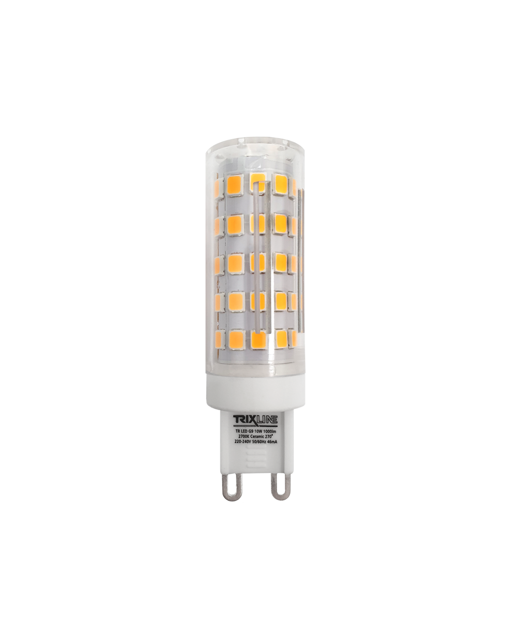 Trixline 10W 1000lm G9 2700K meleg fehér Trixline 10W 1000lm G9 2700K meleg fehér