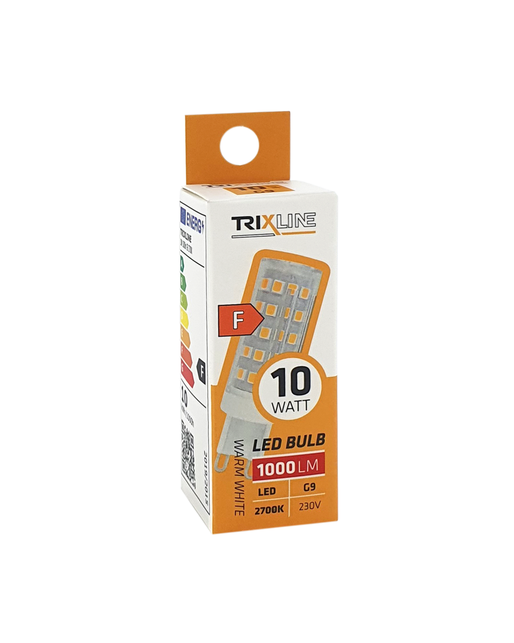 Trixline 10W 1000lm G9 2700K meleg fehér Trixline 10W 1000lm G9 2700K meleg fehér