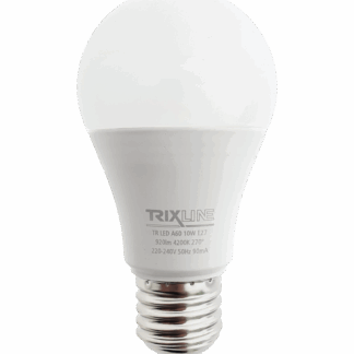 Trixline 10W E27 A60 4200K 920lm semleges fehér Trixline 10W E27 A60 4200K 920lm semleges fehér