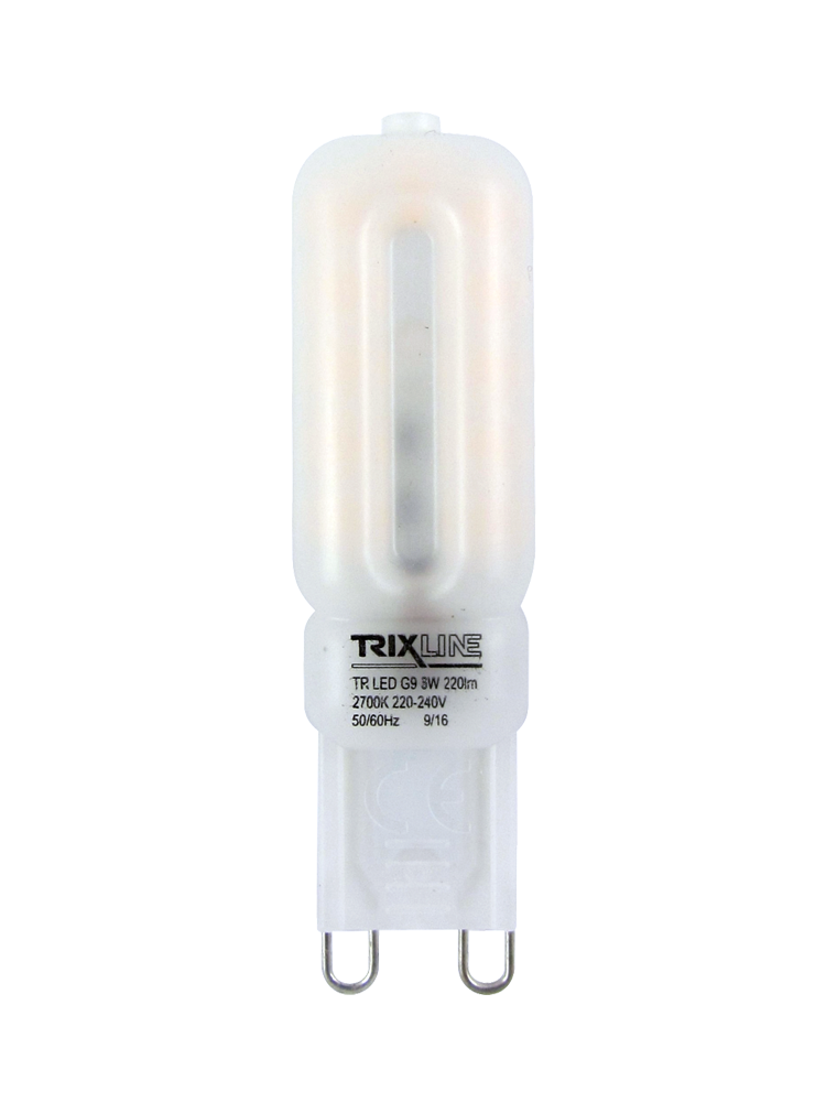 Trixline 3W G9 2700K meleg fehér Trixline 3W G9 2700K meleg fehér