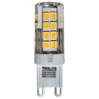 Trixline 4W 320lm G9 2700K meleg fehér Trixline 4W 320lm G9 2700K meleg fehér