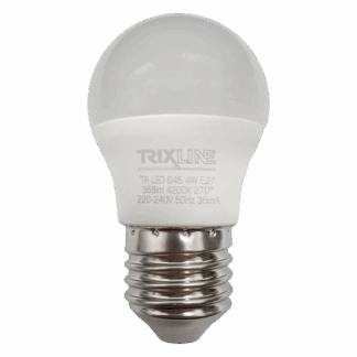 Trixline 4W 368lm E27 G45 4200K LED izzó semleges fehér Trixline 4W 368lm E27 G45 4200K LED izzó semleges fehér