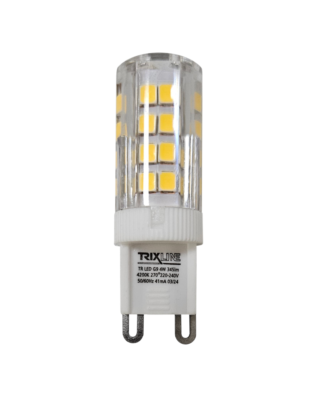 Trixline 4W G9 4200K semleges fehér Trixline 4W G9 4200K semleges fehér
