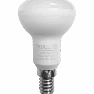 Trixline 5W E14 R50 2700K 450lm meleg fehér Trixline 5W E14 R50 2700K 450lm meleg fehér
