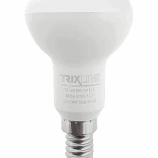 Trixline 5W E14 R50 4200K 460lm semleges fehér Trixline 5W E14 R50 4200K 460lm semleges fehér
