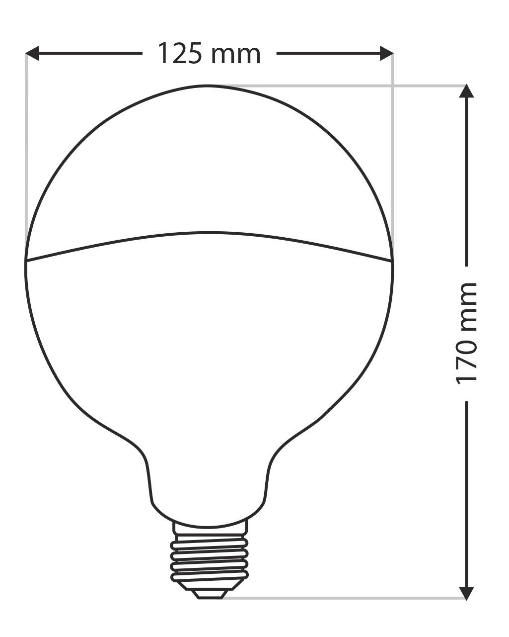 Trixline DEKOR TÜKÖR G125, 12W ARANY Trixline DEKOR TÜKÖR G125, 12W ARANY