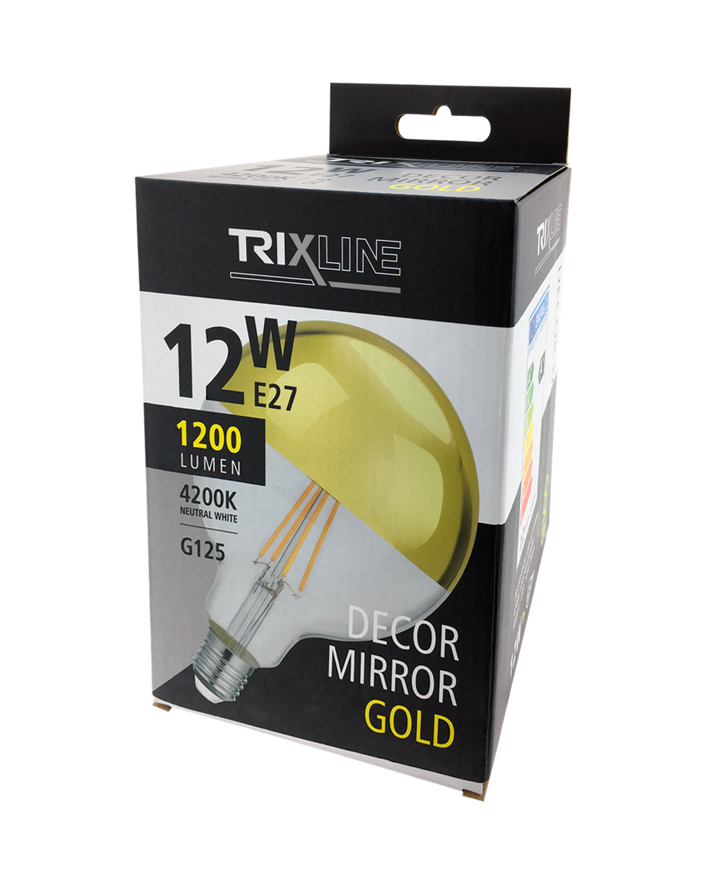 Trixline DEKOR TÜKÖR G125, 12W ARANY Trixline DEKOR TÜKÖR G125, 12W ARANY