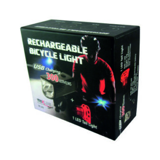 TRIXLINE TR C243 LED-es kerékpárlámpa szett