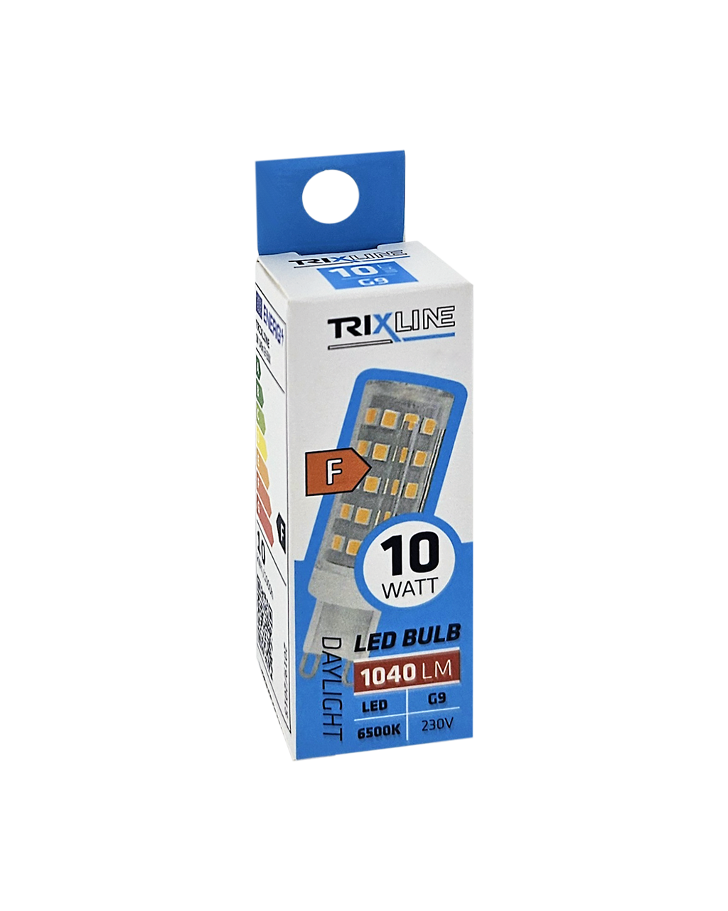 Trixline10W 1040lm G9 6500K magas fehér LED izzó Trixline10W 1040lm G9 6500K magas fehér LED izzó