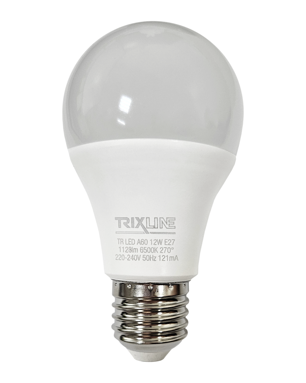 Trixline12W E27 A60 6500K 1128lm magas fehér LED izzó Trixline12W E27 A60 6500K 1128lm magas fehér LED izzó