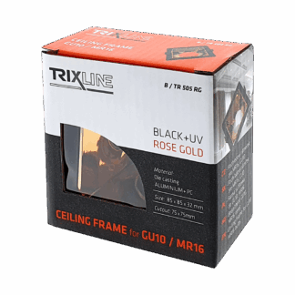 TR 505 MR16, GU10 TRIXLINE B/RG lámpákhoz, négyzet alakú