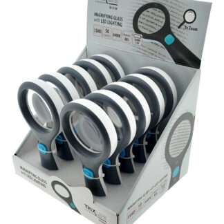 TR-351M Nagyító LED világítással 3 SMD 3x zoom 6400K Trixline