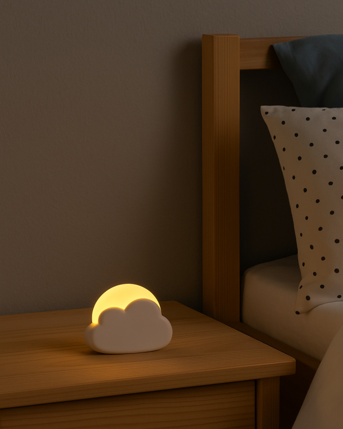 TR-13SW USB újratölthető LED lámpa - felhő